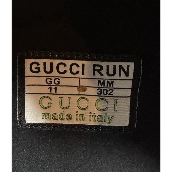 Size 11.5US - Gucci Run GG Black Yellow Knit Sneakers? NEW/RETAIL $850! main image 7